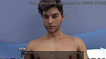 Rejected by the hot doctor in this cartoon porn video
