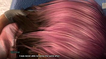 three girls try to knock john off his feet in wvm 123