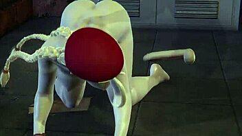 in this 3d hardcore scene, cammy explores every hole