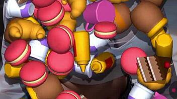 chatting about game hentai in a casual anime vibe