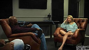 Backstage chat with Asian mega slut Gia Dibella gets steamy!