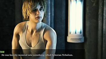 wanna see a threesome with two horny milfs in this hentai game? sex scenes are wild!