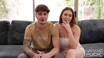 Young Trey Beacher breeds muscular Lindsay Lee in hot action