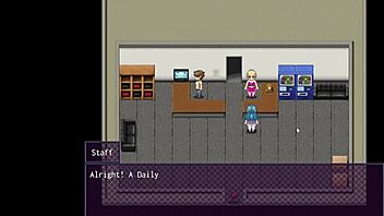 City of secret part 3: defeating the first boss in hentai gameplay.