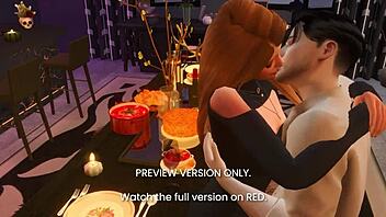 Dinner Date Preview: Naughty 3D Hentai with Scandalous Twist