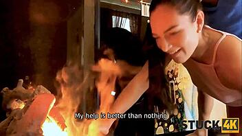 Erotic novel becomes reality in stuck4k