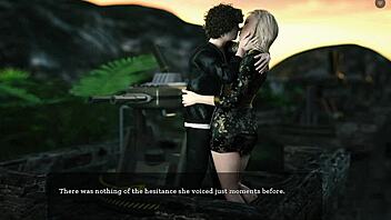 wanna see a threesome with two horny milfs in this hentai game? sex scenes are wild!