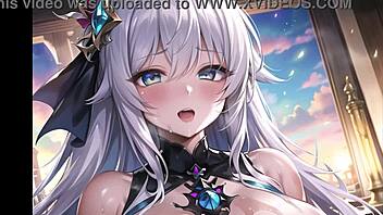 Big Tits Anime Girls Spread Legs With Wet Pussy