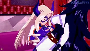 i'm ochako gettin' fucked by old guys and futanari sex with mt lady and midnight