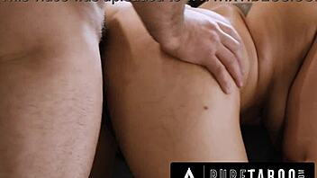 Pervert tricks desperate teacher Sarah Arabic into rough taboo sex!