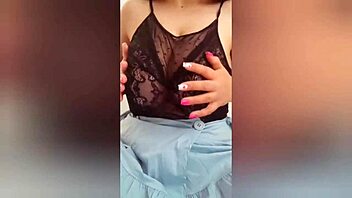 Unleashing my huge natural tits on camera for the first time ever