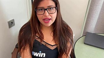 pervert psychologist talks to her client about personal issues