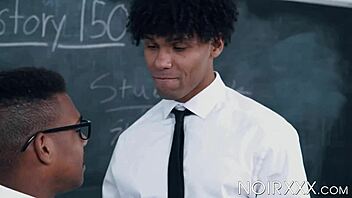 Ebony Dudes Fuck Passionately