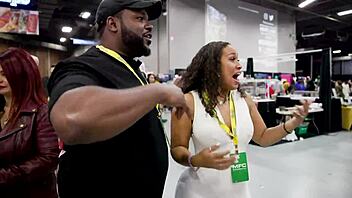 Hardcore Fucking in Parking Lot at Exxxotica NJ 2024 Vlog