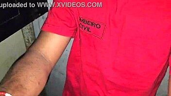 firemen banging in the dormitory sheer view