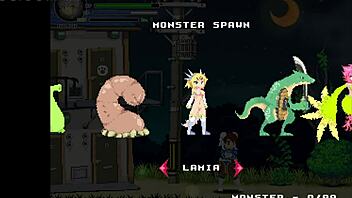 Echidna Wars Chun-Li Ryona Battle Scene