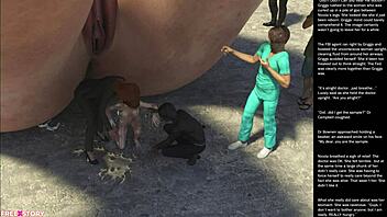 Big Apple Small Gesture episode 23 features 3D cartoon sex