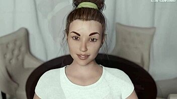 Stepmom Gives Blowjob To Pervert In Bed For Heart Problems Part 02 In 3D Hentai Game