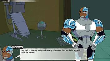 18titans part 21 – Enjoying Blackfire with Starfire and Jinx