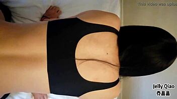 Shemale Bent Over for Hard Doggy Pounding