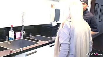 tight teen forced to fuck at work