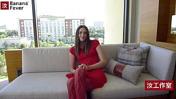 trust fund babe tries porn with interracial twist first time