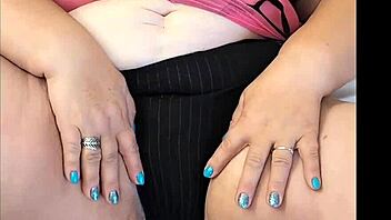 busty mature gilf gets wild in homemade lingerie