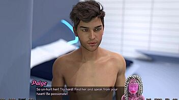 blonde virgin discovers me with her step sister in space