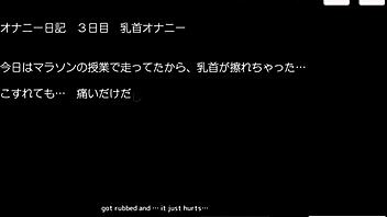 Onanikki masturbation diary scene 😏