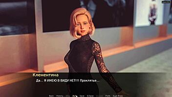 3D animated BDSM action with big nipples and ass fucking