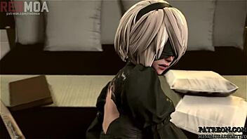 Mingrad 18 - Nier Automata Special with Big Tits Animation.