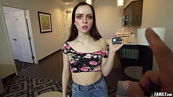 Hell yeah! Spied on stepsis aliya brynn and banged her hard!