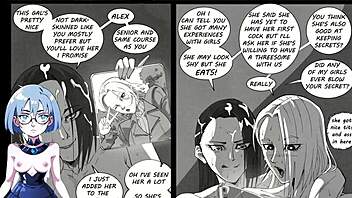 girls night out episode 9 in anime style