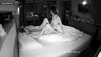 Can you handle watching this lesbian couple fingerbang and strapon fuck to a shaking orgasm?