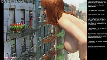 big apple small gesture in 3d cartoon episode