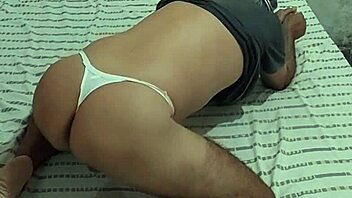 Hot and sexy transsexual Gostosa in gay porn video