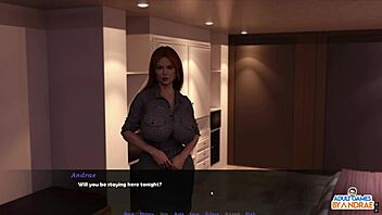 Ep4 ella is happy and suddenly got licked while on the phone seducing the devil