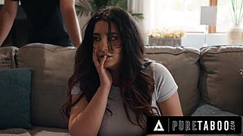 Pervert tricks desperate teacher Sarah Arabic into rough taboo sex!