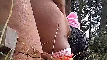 Fucking this old thot behind the gas station feels so intense.