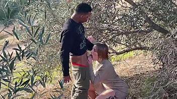 I’m so turned on watching Alessandra get drilled by Jesus Reyes in broad daylight outdoors.