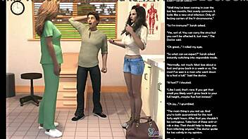 Oh, check out this small 18+ gesture in 3D cartoon sex