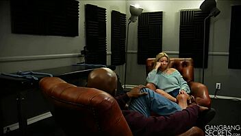 Backstage chat with Asian mega slut Gia Dibella gets steamy!