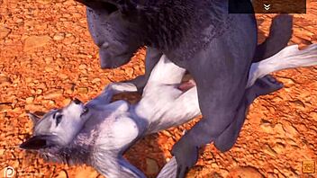 Ever seen a wild alpha wolf dominate his sexy mate? Curious how feral passion unfolds in this furry hentai?