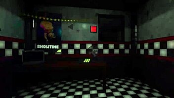 Beating night 1 and unlocking the gallery - five lustful nights