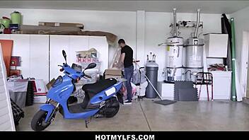 big tits milf mannequin comes to life in parody