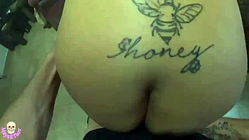 Naughty Wife Teases Technician with No Underwear On