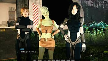 Huge orgy with aliens and monsters in 3D porn