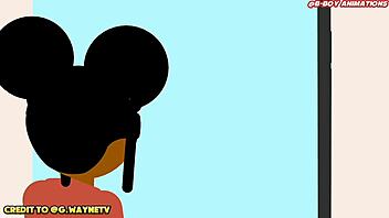 Accidental Threesome Hits Part 2 with Big Ass Anime Group