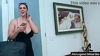 Shes the roommates date alex legend cums on alison tylers tits