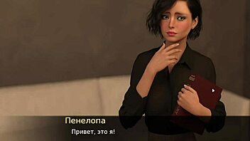 Big cock action in 3D cartoon game